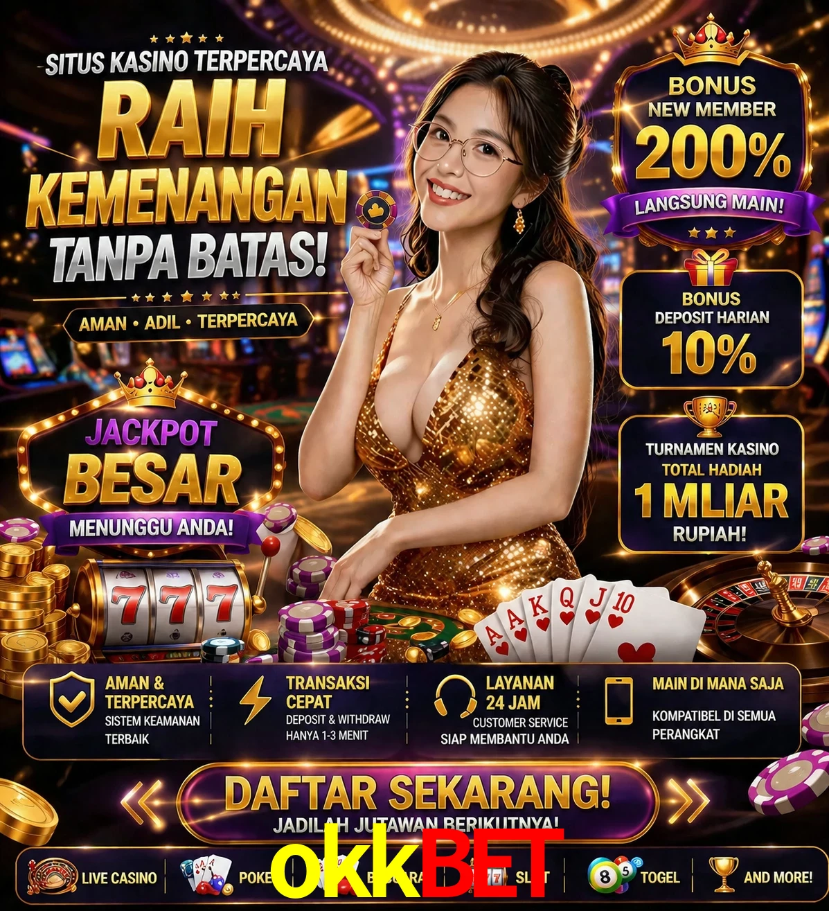 Roleta e blackjack okkbet